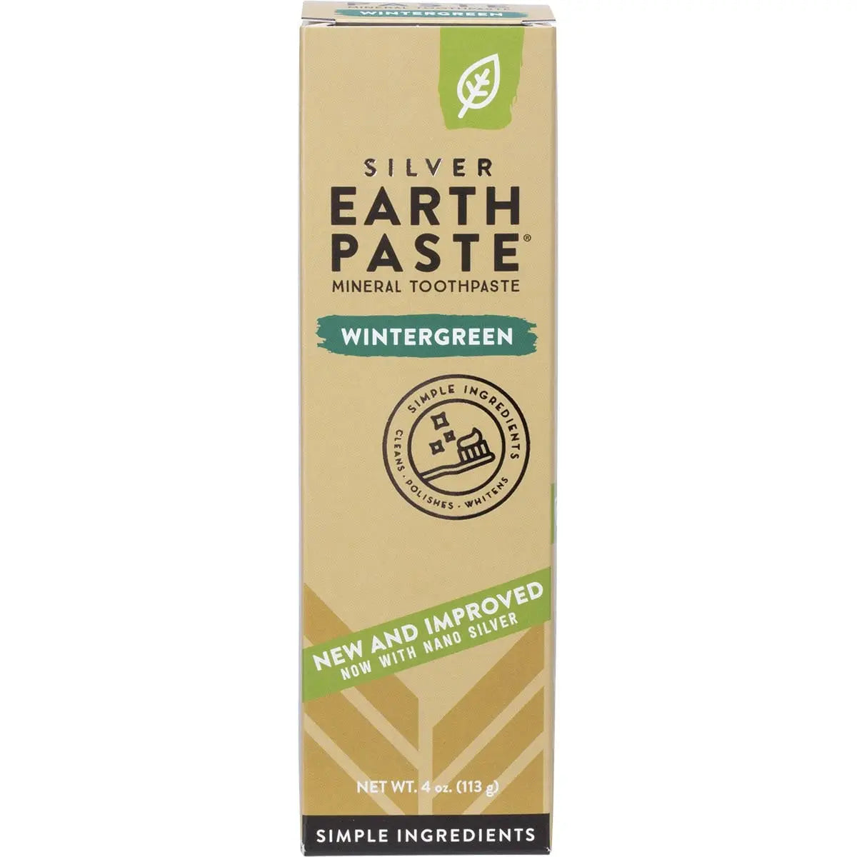 Redmond Earthpaste - Toothpaste With Silver Wintergreen - 113g REDMOND