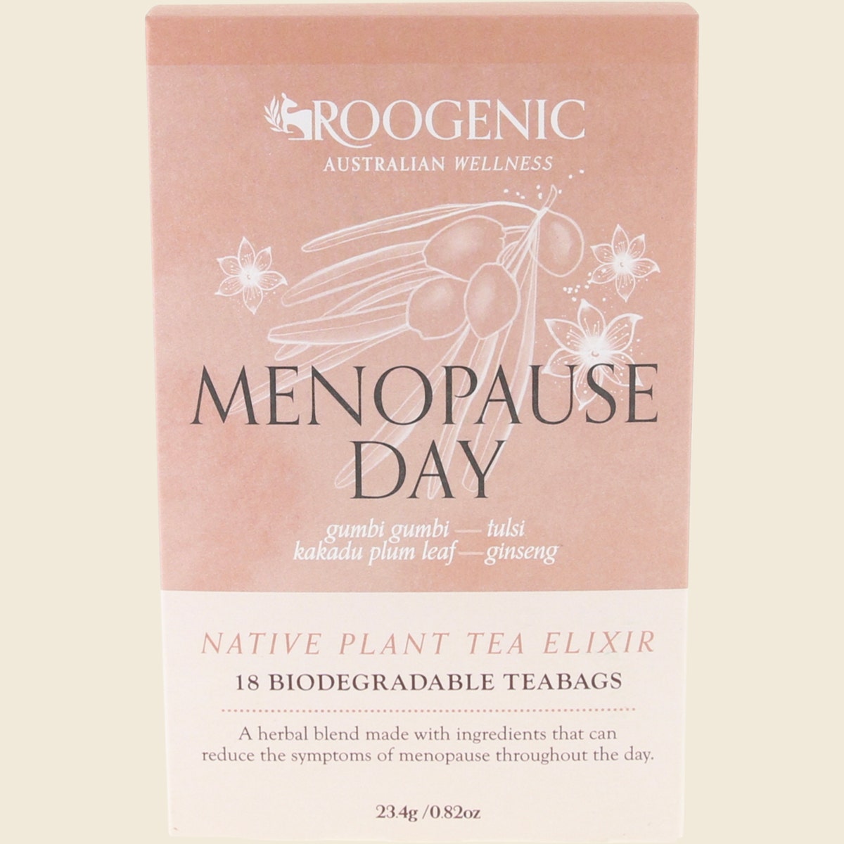 Roogenic Australia Menopause Day (Native Plant Tea Elixir) x 18 Tea Bags