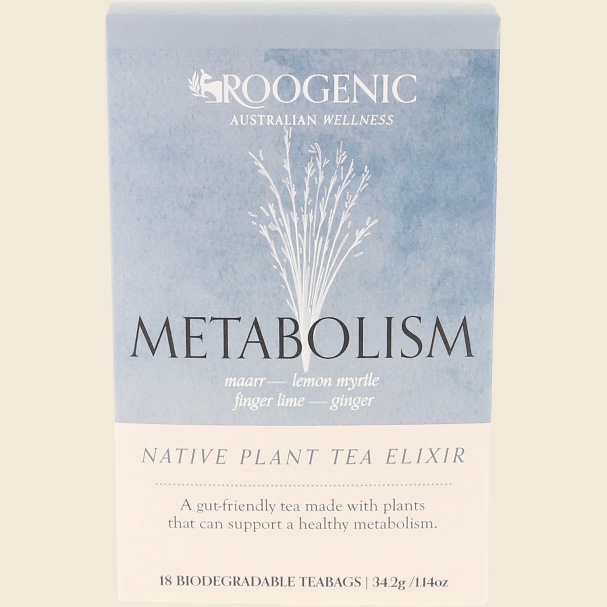 Roogenic Australia Metabolism (Native Plant Tea Elixir) x 18 Tea Bags