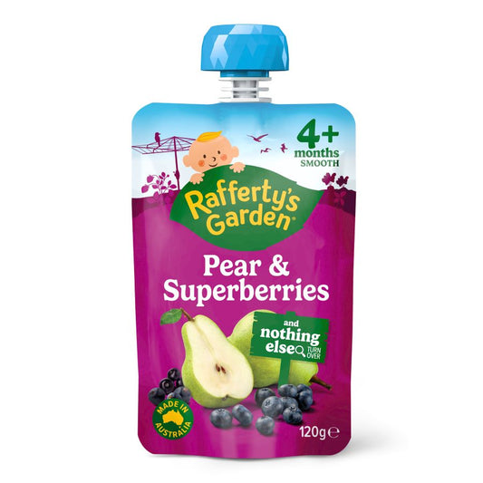 Pear & Superberry Puree Baby Food PACK OF 6