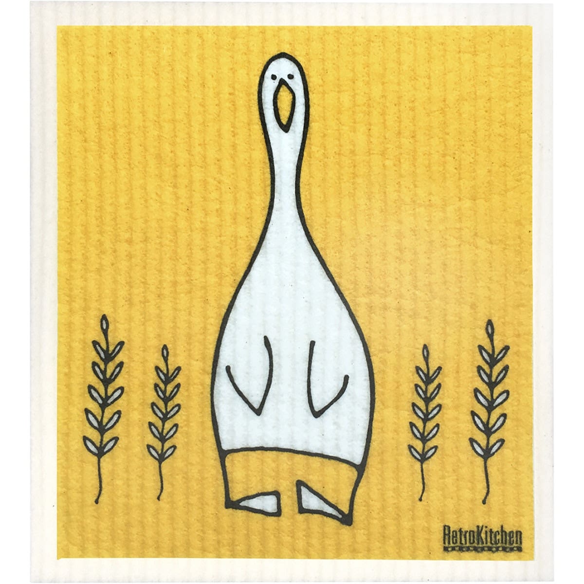 RetroKitchen 100% Compostable Sponge Cloth Duck - Cutprice Online