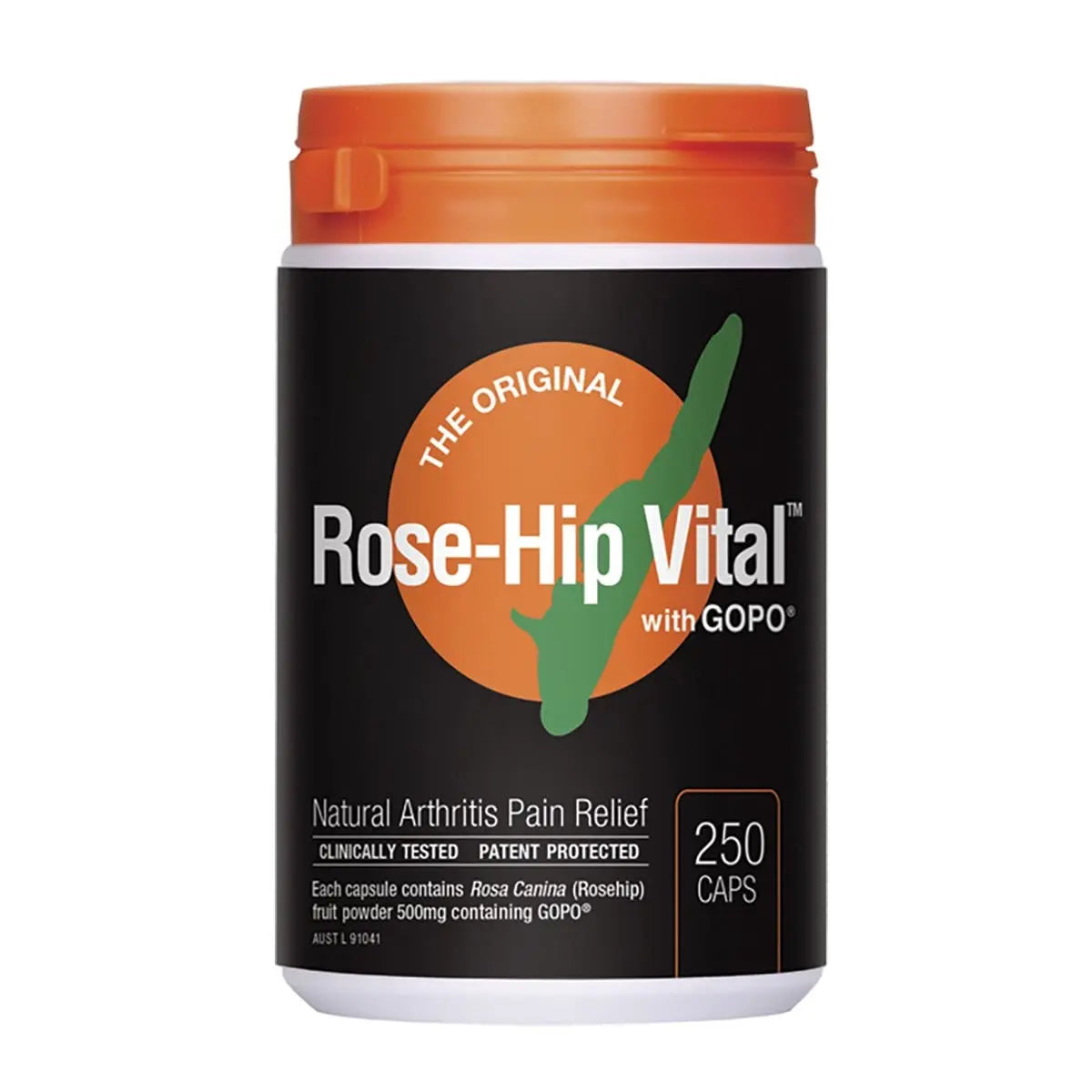 ROSE-HIP VITAL Arthritis Pain Relief Capsules 250 ROSE-HIP