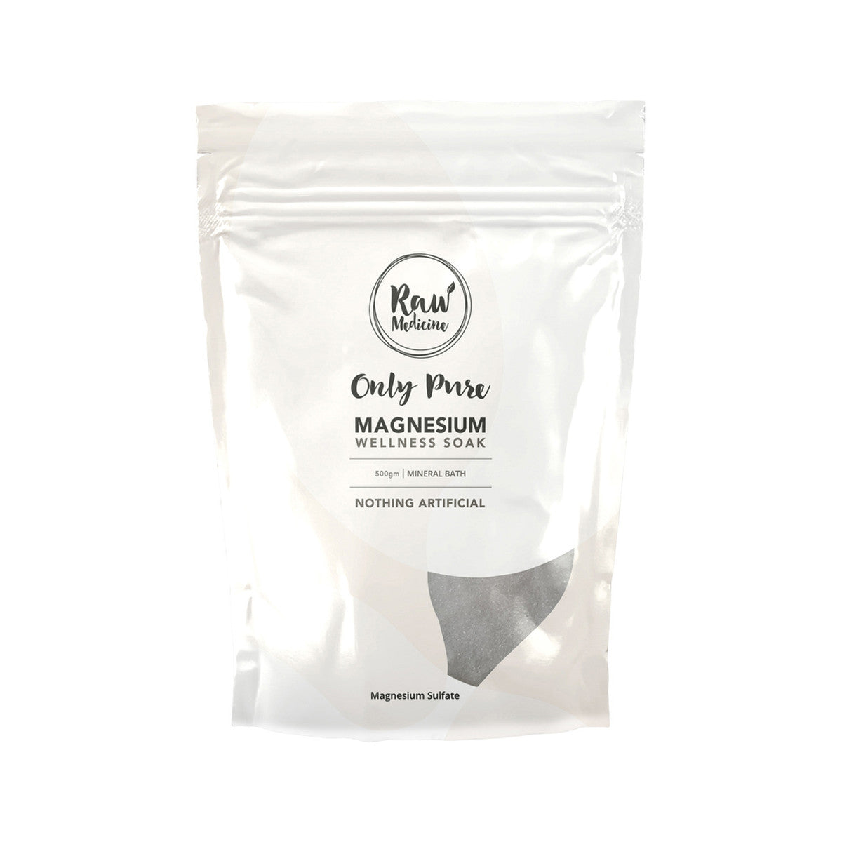 Raw Medicine Magnesium Wellness Soak Only Pure 500g - Cutprice Online