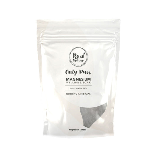 Raw Medicine Magnesium Wellness Soak Only Pure 500g - Cutprice Online