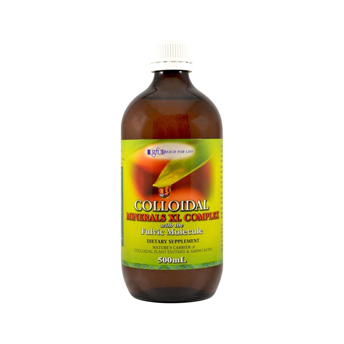 Reach For Life Colloidal Minerals XL with Fulvic Acid 500ml - Cutprice Online