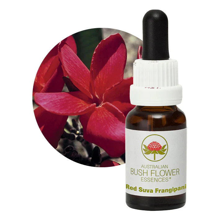 Australian Bush Flower Essences Red Suva Frangipani 15ml - Cutprice Online