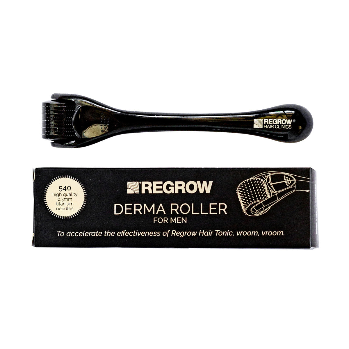 Regrow Hair Clinics Derma Roller For Men - Cutprice Online