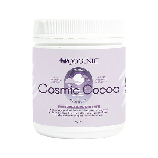 Roogenic Australian Wellness Elixir Cosmic Cocoa Sleep Hot Chocolate 160g - Cutprice Online