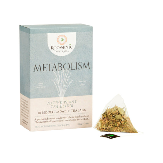 Roogenic Australia Metabolism (Native Plant Tea Elixir) x 18 Tea Bags - Cutprice Online