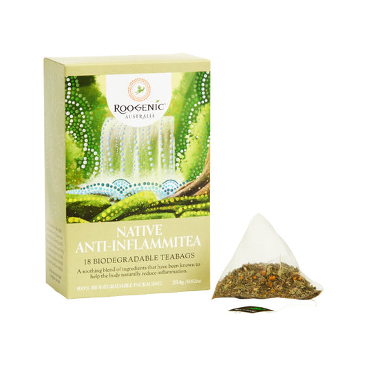 Roogenic Australia Native Anti-Inflammitea x 18 Tea Bags - Cutprice Online