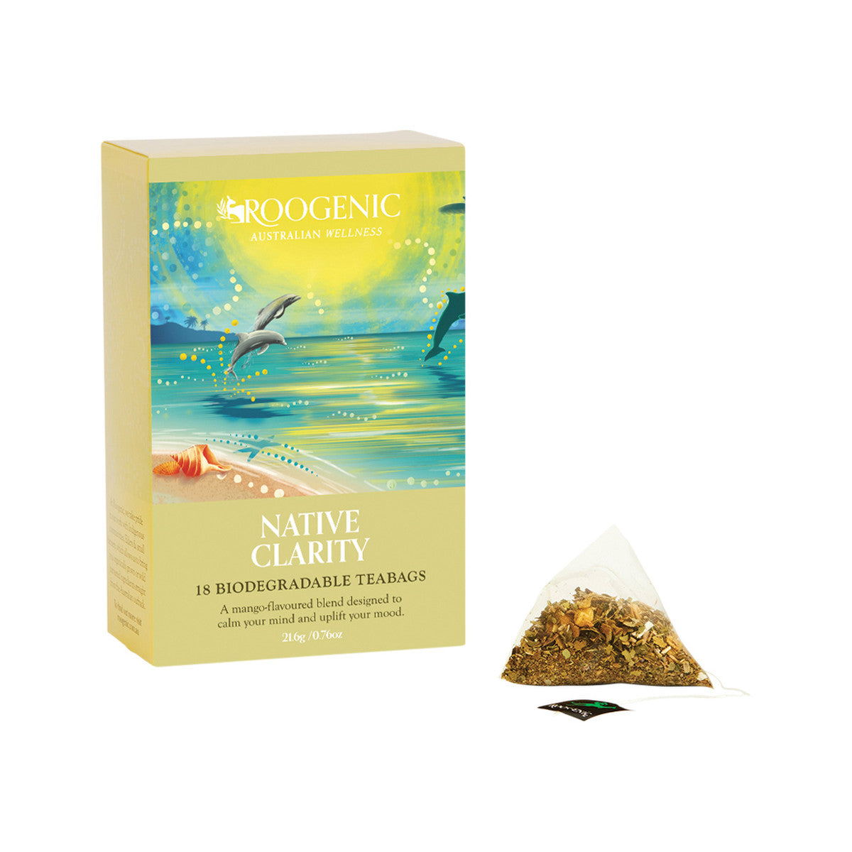 Roogenic Australia Native Clarity 18 Tea Bags - Cutprice Online