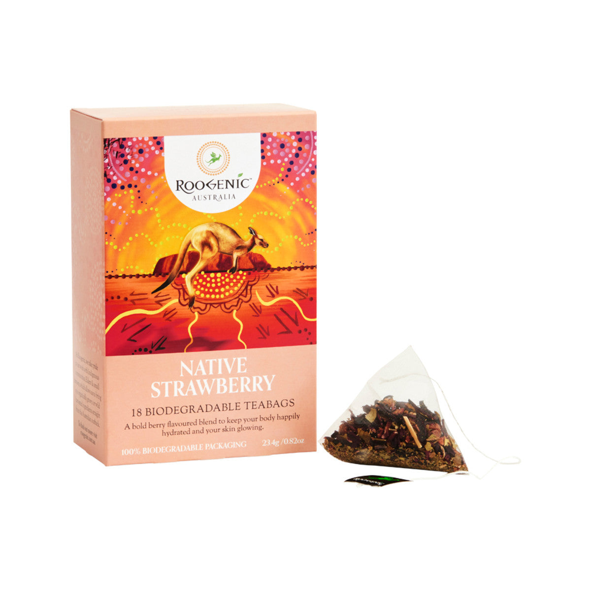 Roogenic Australia Native Strawberry x 18 Tea Bags - Cutprice Online
