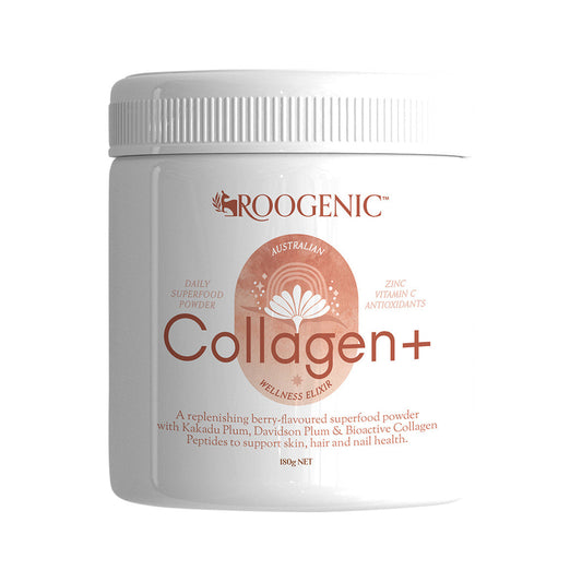 Roogenic Australian Wellness Elixir Daily Superfood Powder Collagen+ 180g - Cutprice Online