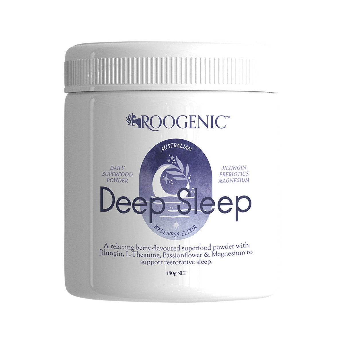 Roogenic Australian Wellness Elixir Daily Superfood Powder Deep Sleep 180g - Cutprice Online