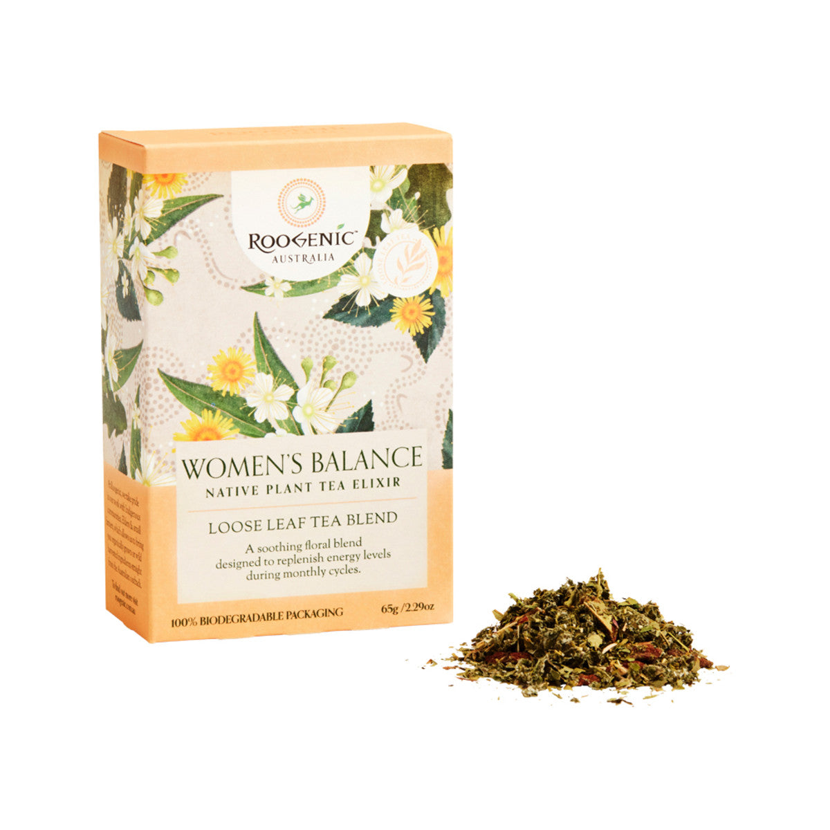 Roogenic Australia Women's Balance (Native Plant Tea Elixir) Loose Leaf 65g - Cutprice Online
