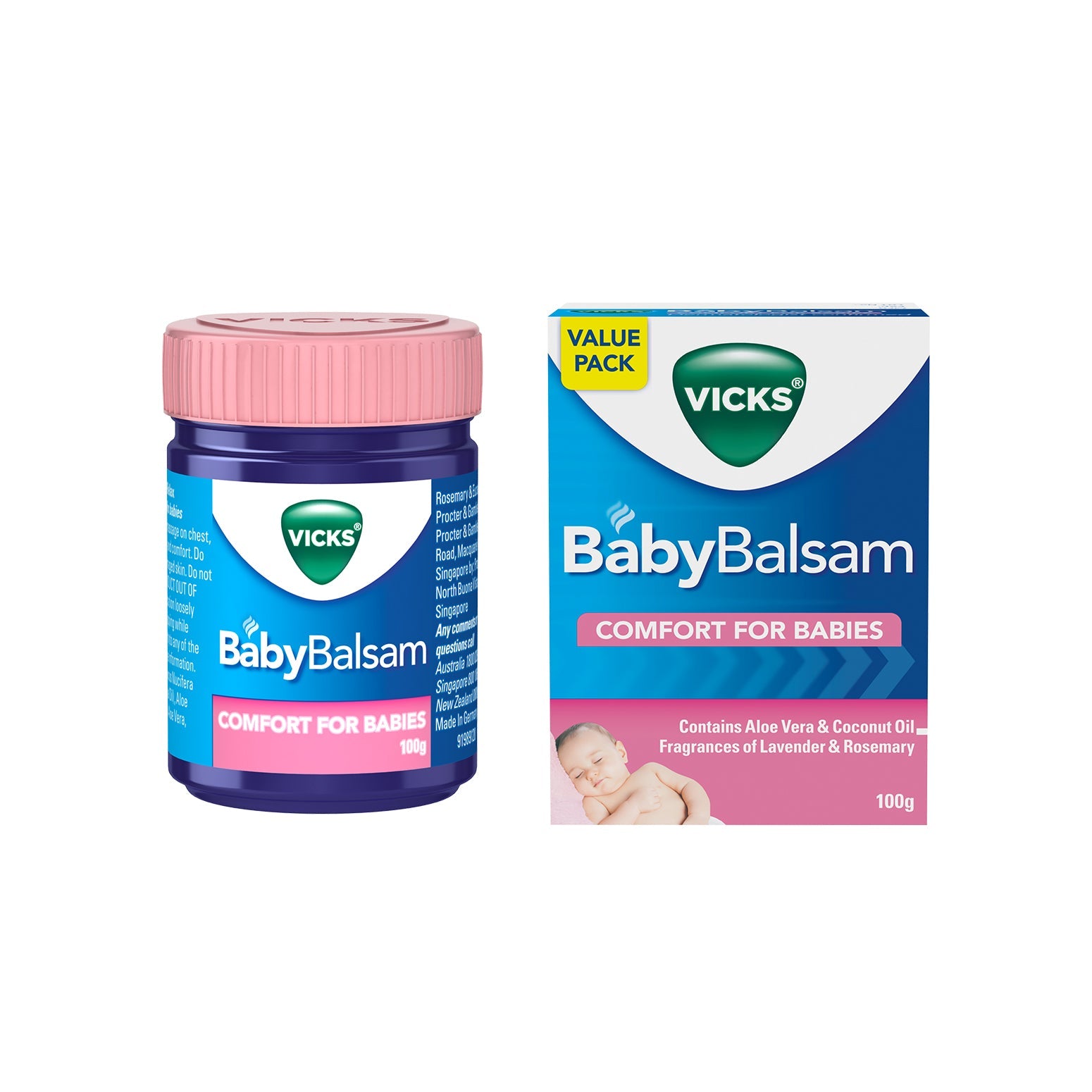 Vicks Vaporub Baby Balsam 100g - Cutprice Online