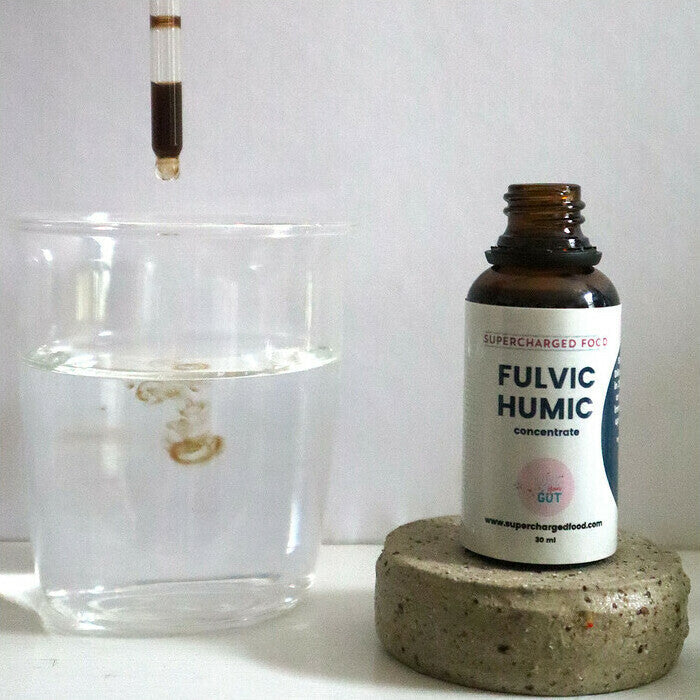 SUPERCHARGED FOOD Fulvic Humic Concentrate Drops 60ml - Cutprice Online