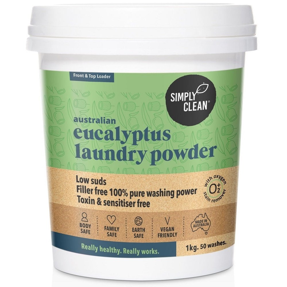 Simply Clean Eucalyptus Laundry Powder 1kg - Cutprice Online