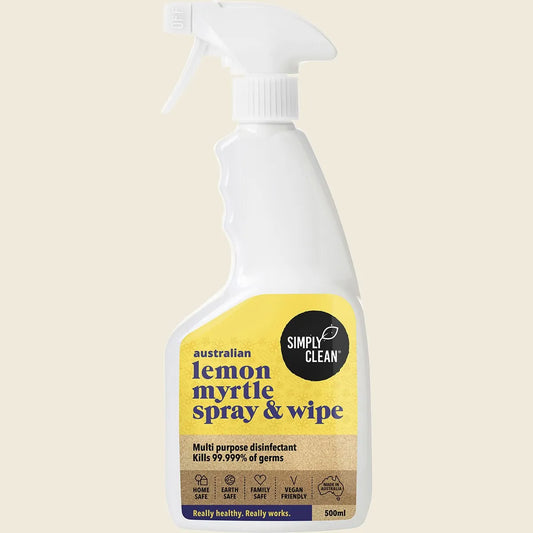 Simply Clean Lemon Myrtle Spray & Wipe 500ml - Cutprice Online
