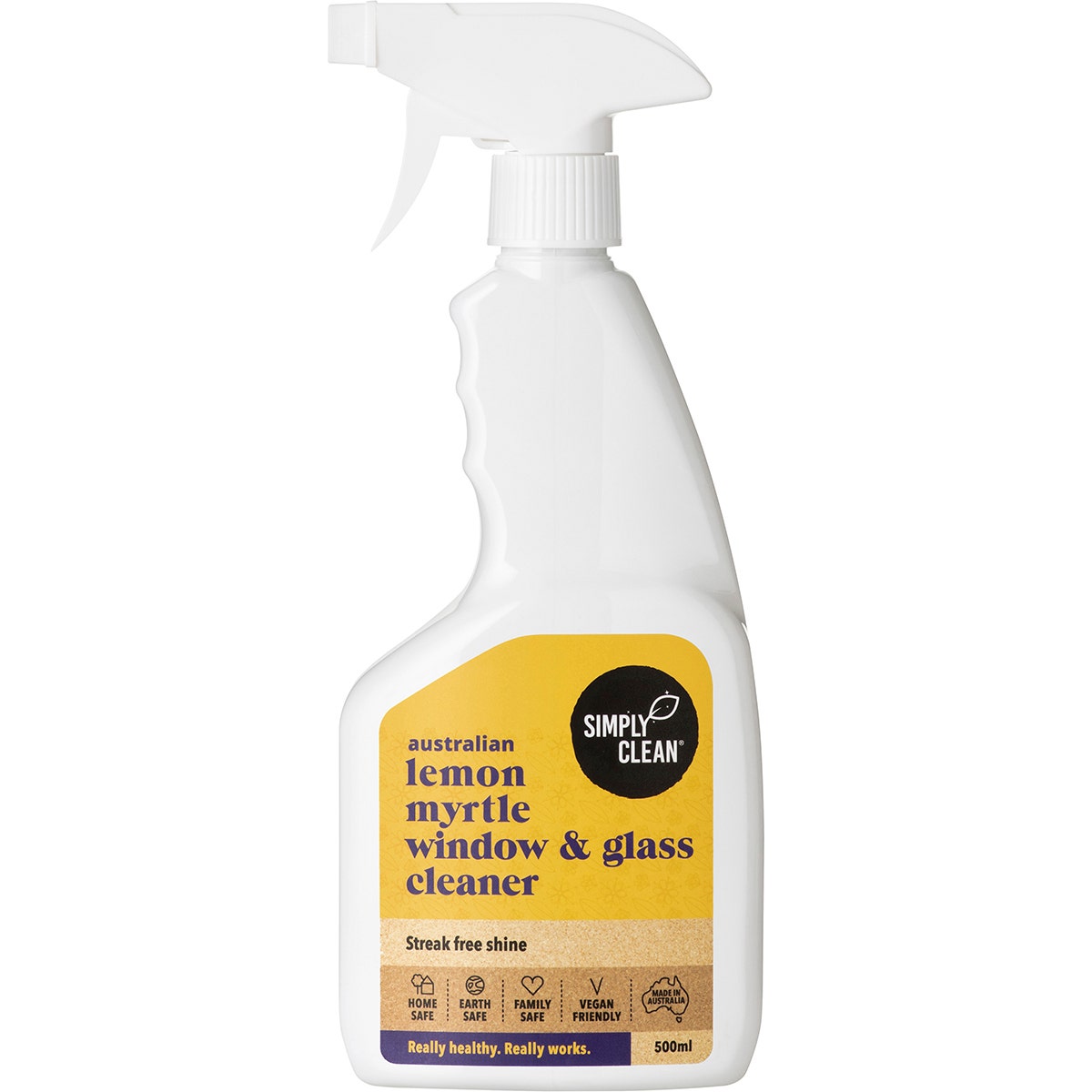Simply Clean Lemon Myrtle Window & Glass 500ml - Cutprice Online