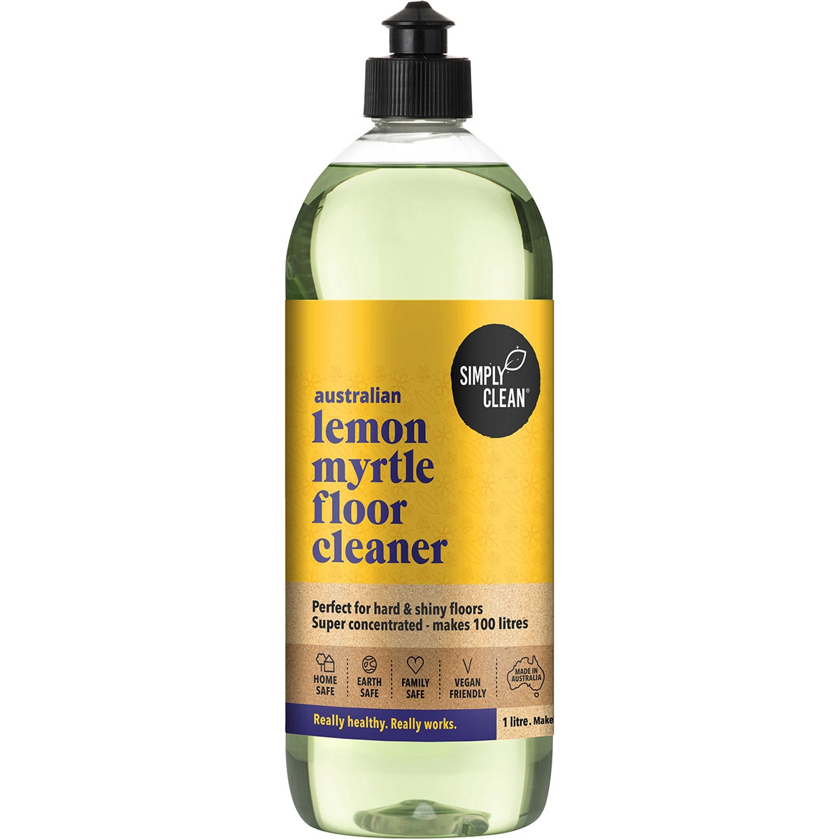 Simply Clean Lemon Myrtle Floor Cleaner 1L - Cutprice Online