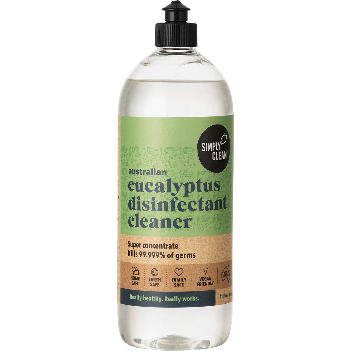 Simply Clean Eucalyptus DisinfectantCleaner 1L - Cutprice Online
