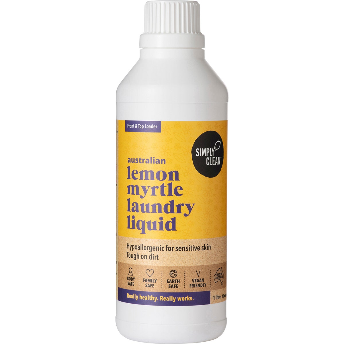 Simply Clean Lemon Myrtle Laundry Liquid 1L - Cutprice Online