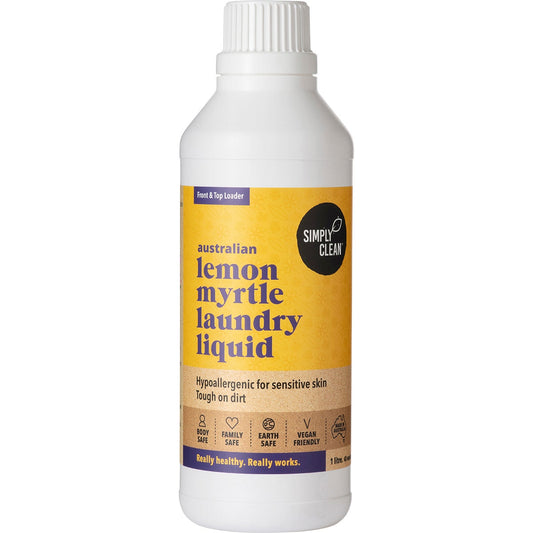 Simply Clean Lemon Myrtle Laundry Liquid 1L - Cutprice Online