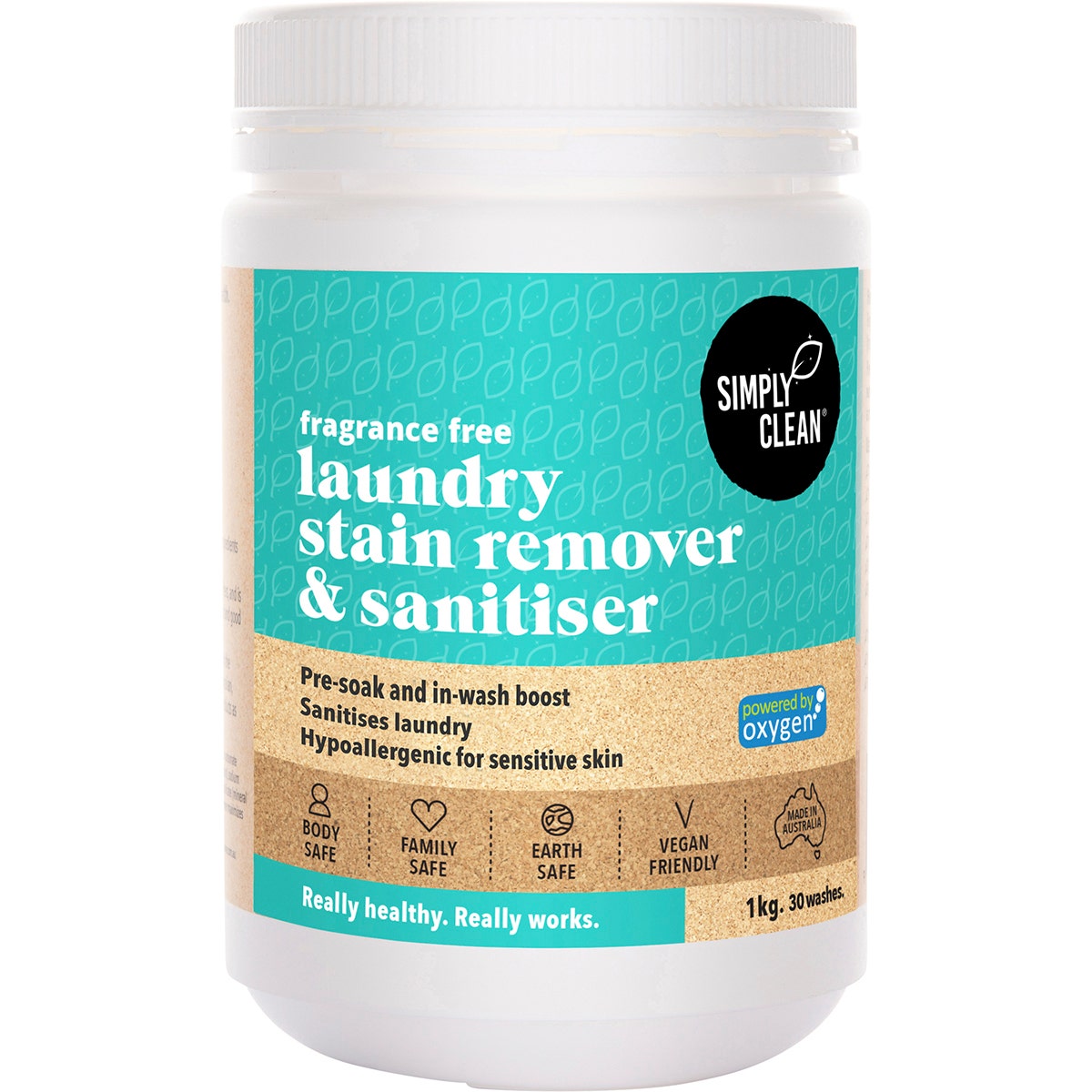 Simply Clean FF Laundry Stain Remover 1kg - Cutprice Online