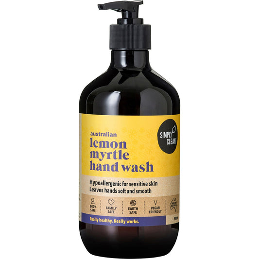 Simply Clean Lemon Myrtle Hand Soap 500ml - Cutprice Online