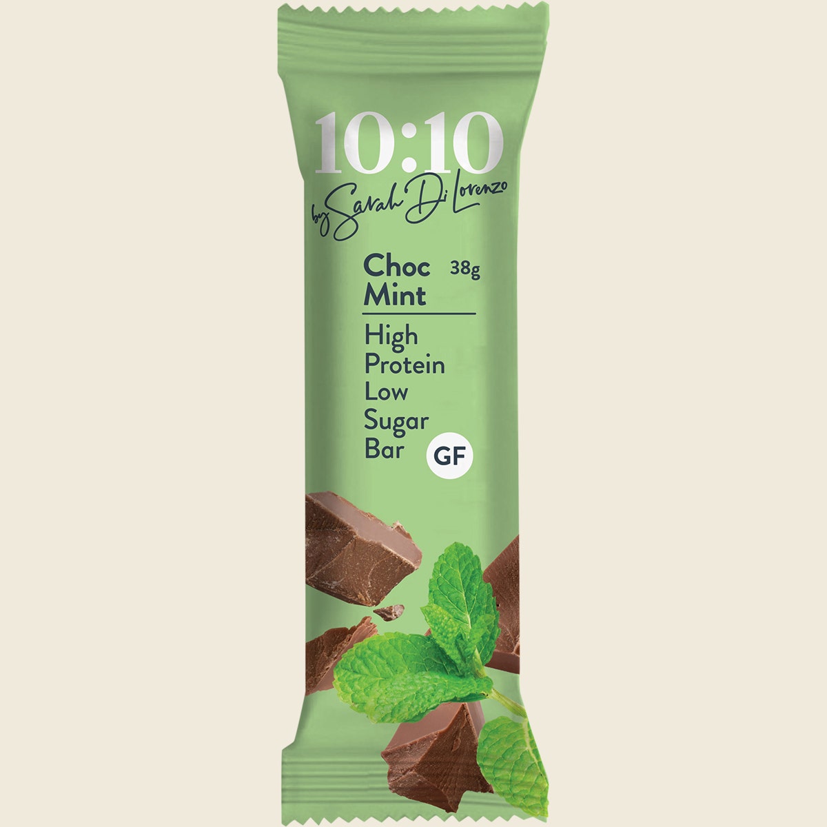 10:10 BY SDL Protein Snack Bar Choc Mint 14x38g