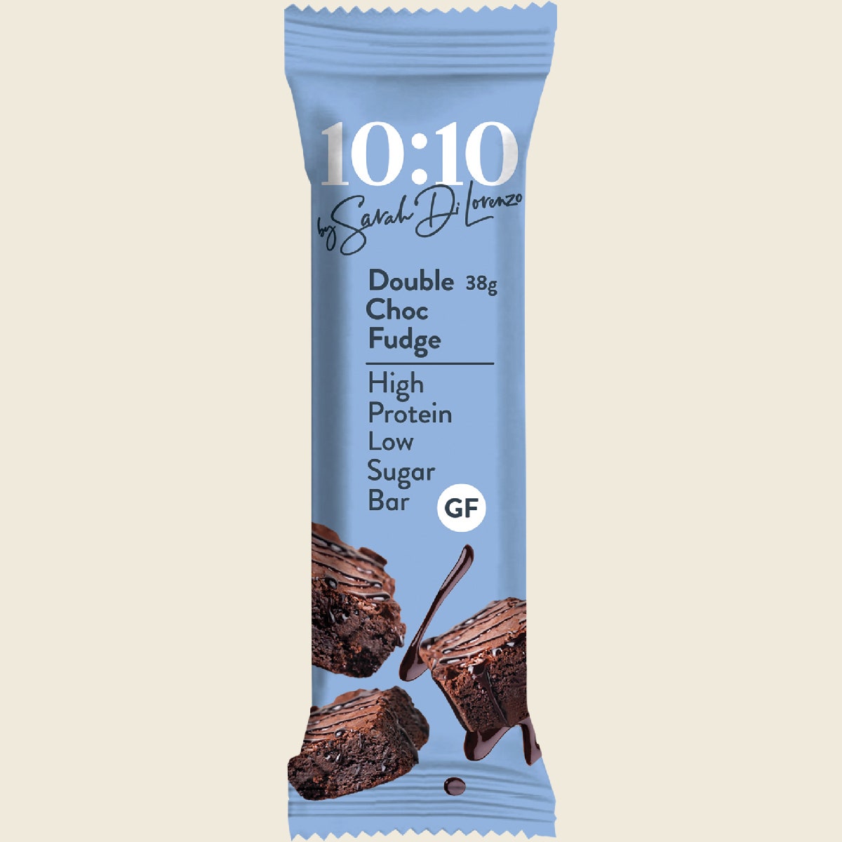 10:10 BY SDL Protein Snack Bar Double Choc Fudge 14x38g