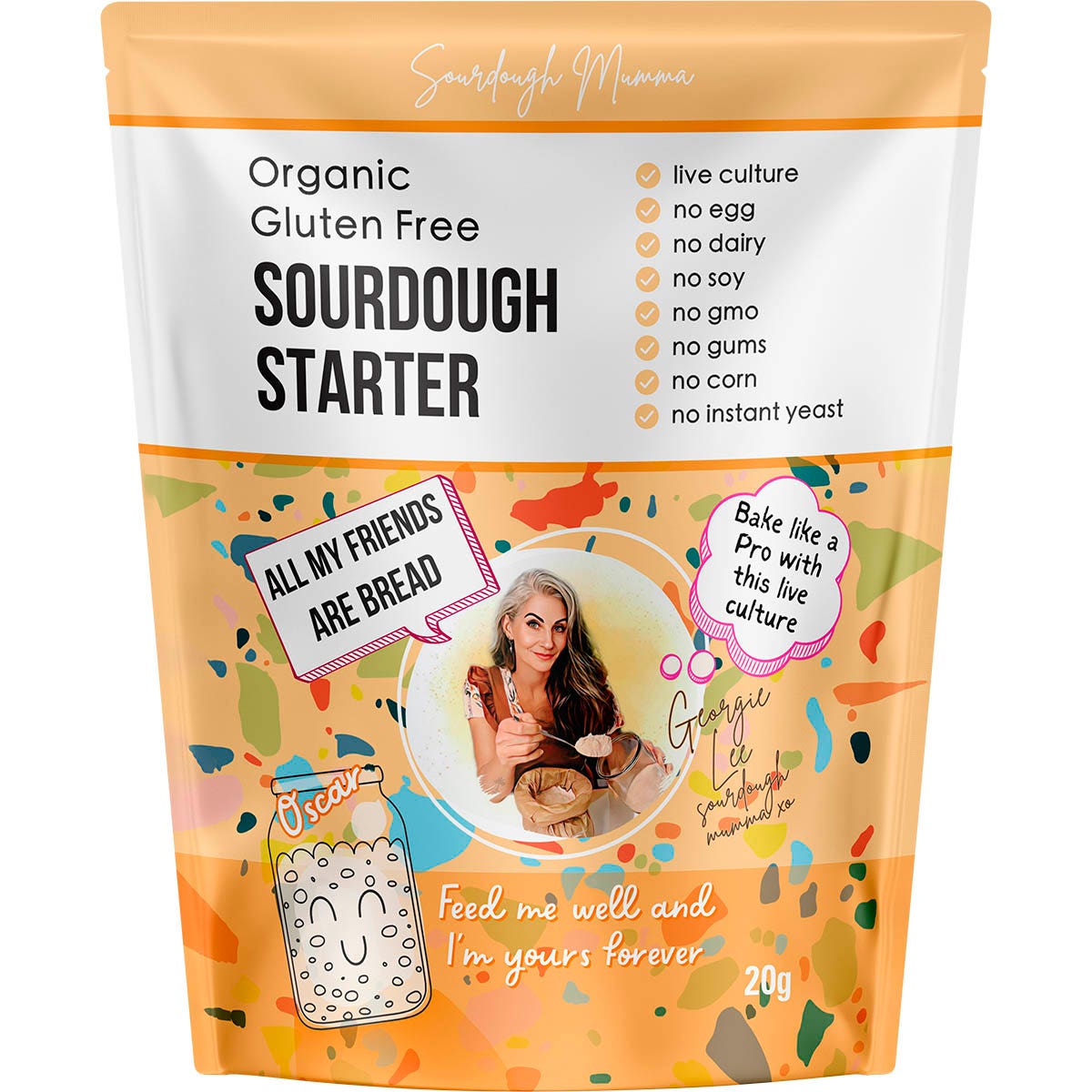 SOURDOUGH MUMMA Sourdough Starter Gluten Free 20g - Cutprice Online