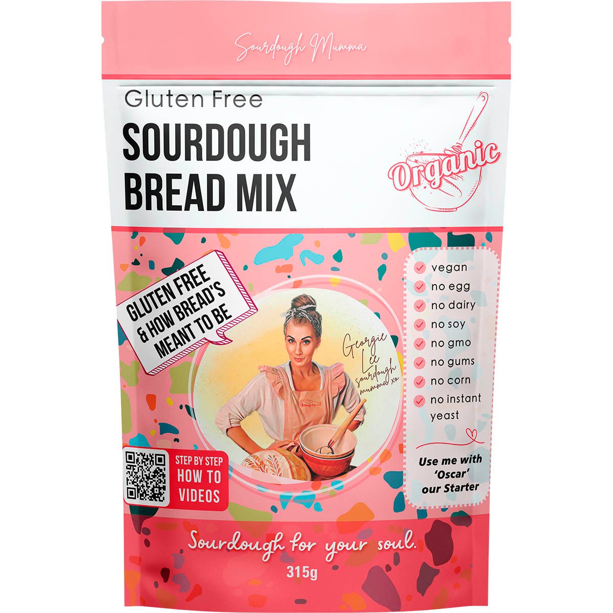 SOURDOUGH MUMMA Sourdough Bread Mix Gluten Free 315g - Cutprice Online