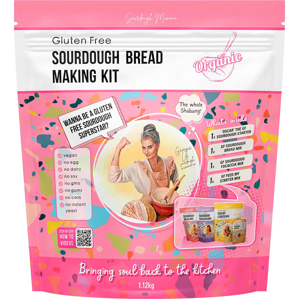 SOURDOUGH MUMMA Sourdough Bread Making Kit Gluten Free 1.12kg - Cutprice Online