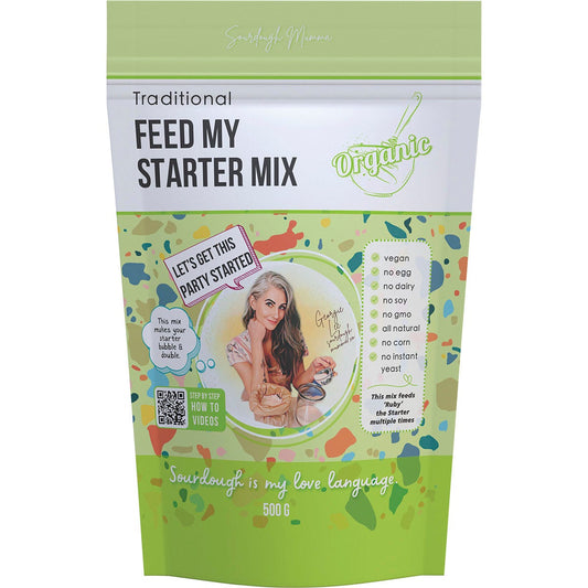Sourdough Mumma Feed My Starter Mix Traditional 500g - Cutprice Online