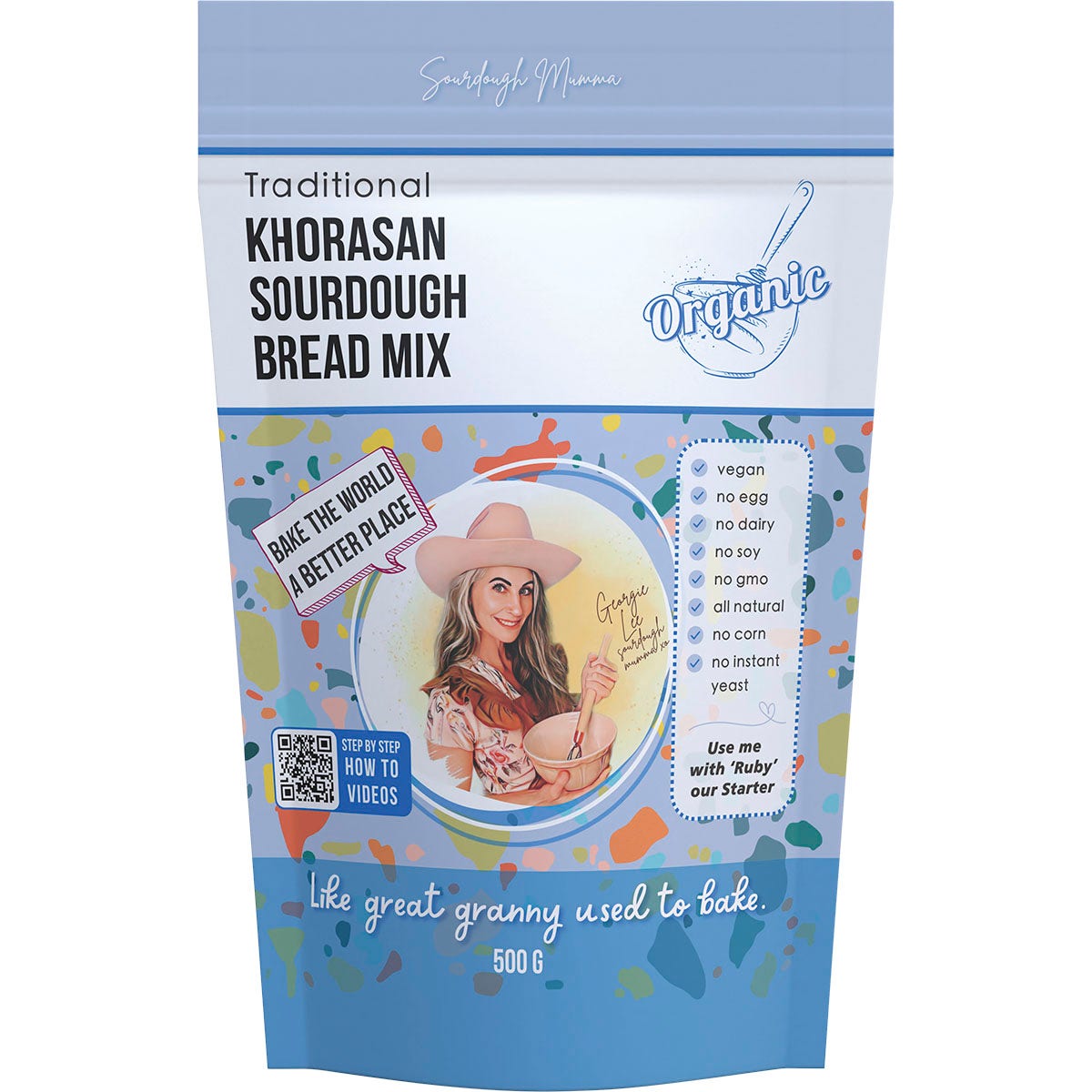 Sourdough Mumma Khorasan Sourdough Bread Mix Traditional 500g - Cutprice Online