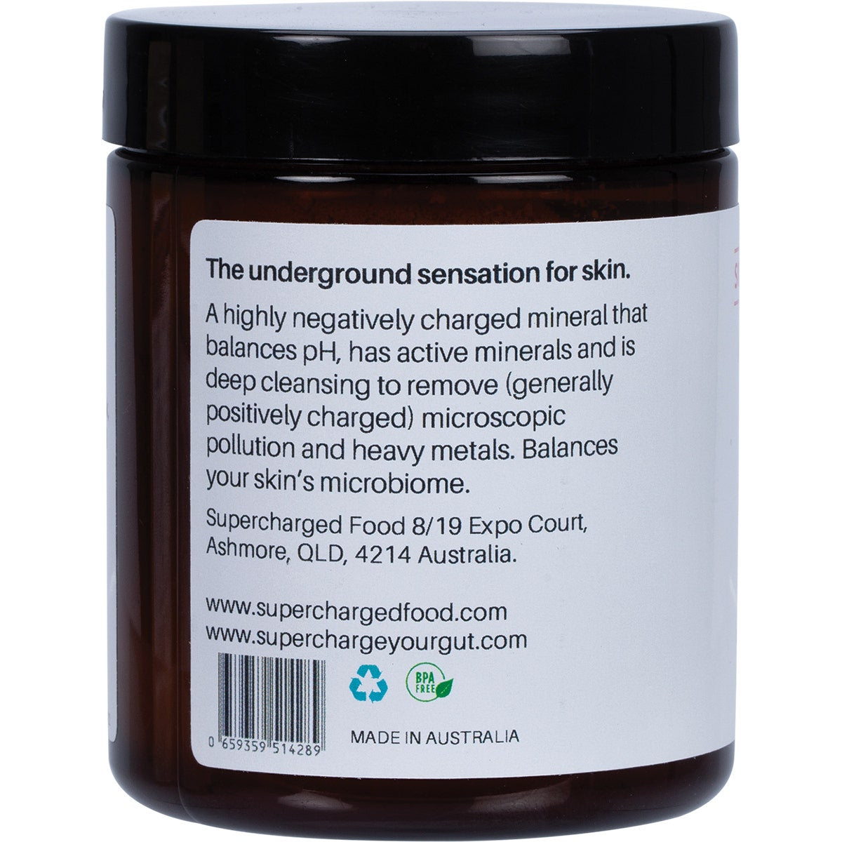 Supercharged Food Australian Zeolite Powder 120g - Cutprice Online