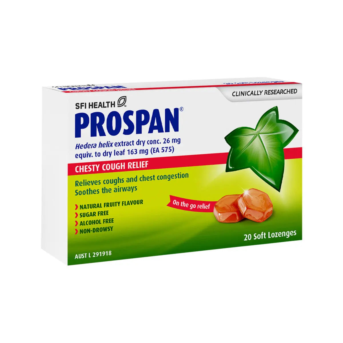 Prospan Chesty Cough (Ivy leaf) Lozenges 20 PROSPAN
