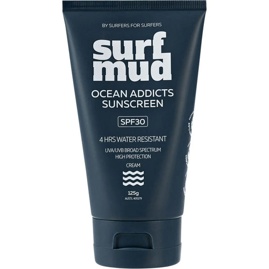 SURFMUD Natural Zinc Sunscreen SPF 30 125g SURFMUD