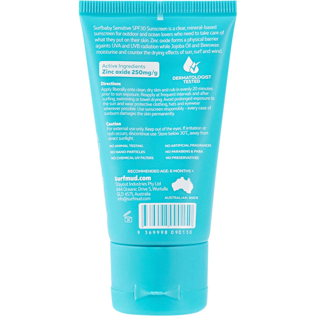 Surfmud Surfbaby Sensitive Sunscreen SPF 30 50g - Cutprice Online