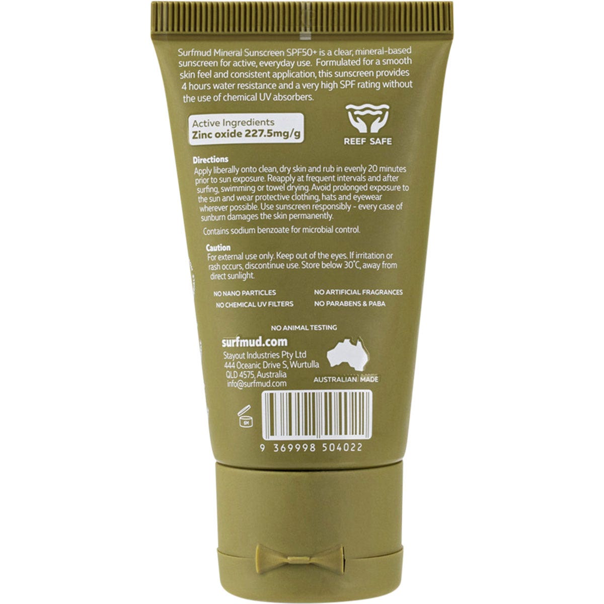 SURFMUD Mineral Sunscreen SPF 50+ 50g - Cutprice Online