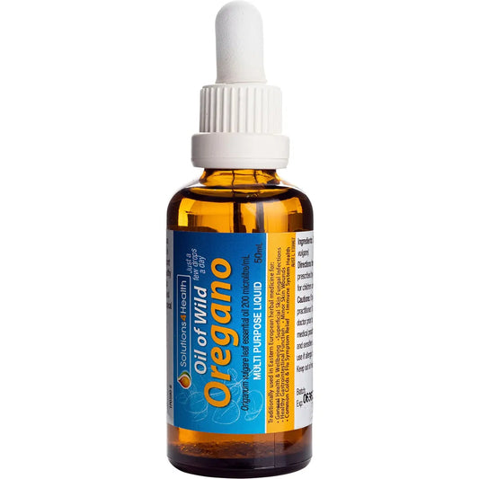 SOLUTIONS 4 HEALTH Oil Of Wild Oregano 50ml SOLUTIONS 4 HEALTH