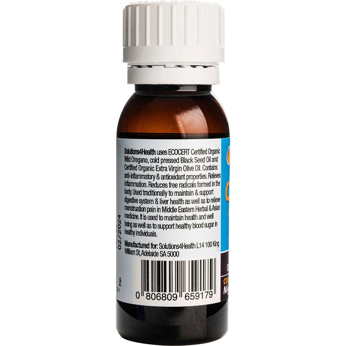 Solutions 4 Health Oil of Wild Oregano & Black Seed Oil 50ml - Cutprice Online