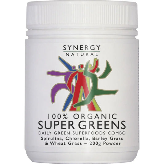 SYNERGY ORGANIC Super Greens Powder 200g SYNERGY ORGANIC