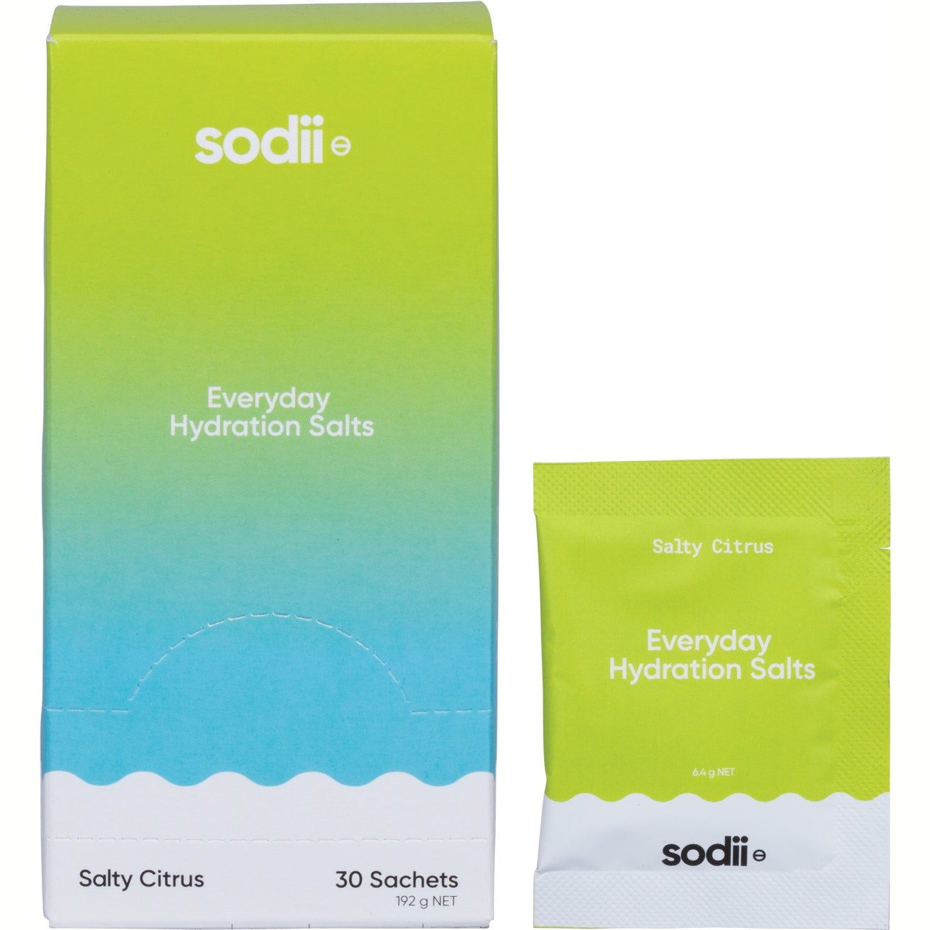 Sodii Everyday Hydration Salts Salty Citrus 30pk - Cutprice Online