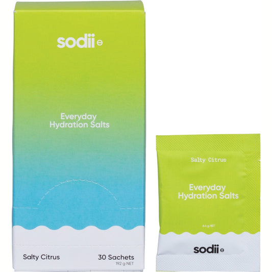 Sodii Everyday Hydration Salts Salty Citrus 30pk - Cutprice Online