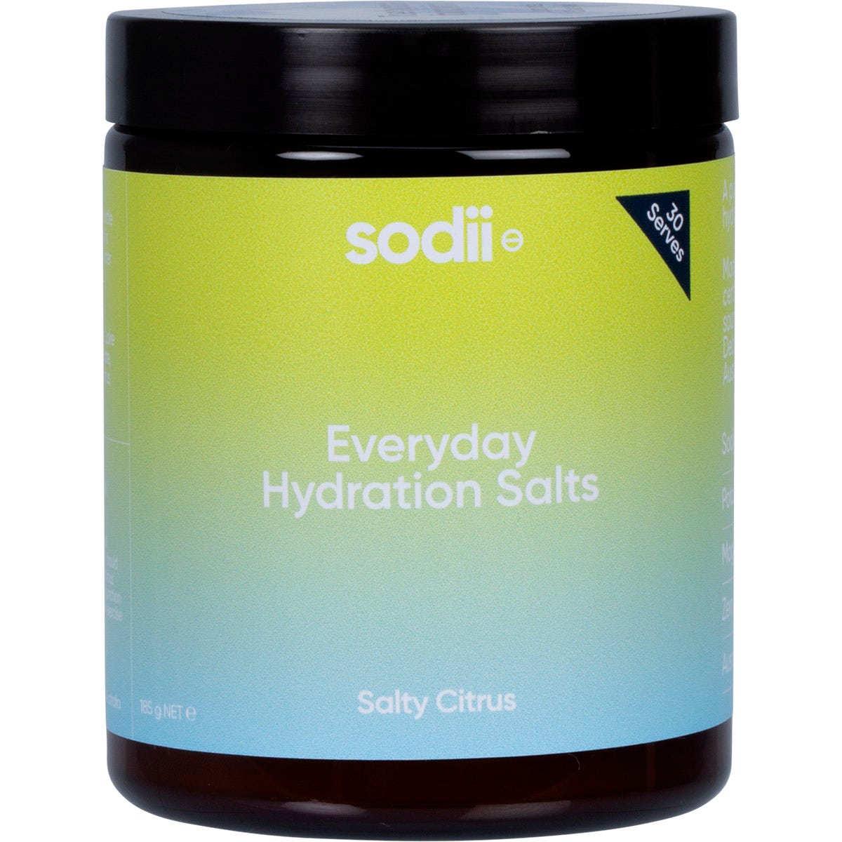 Sodii Everyday Hydration Salts Salty Citrus 185g - Cutprice Online