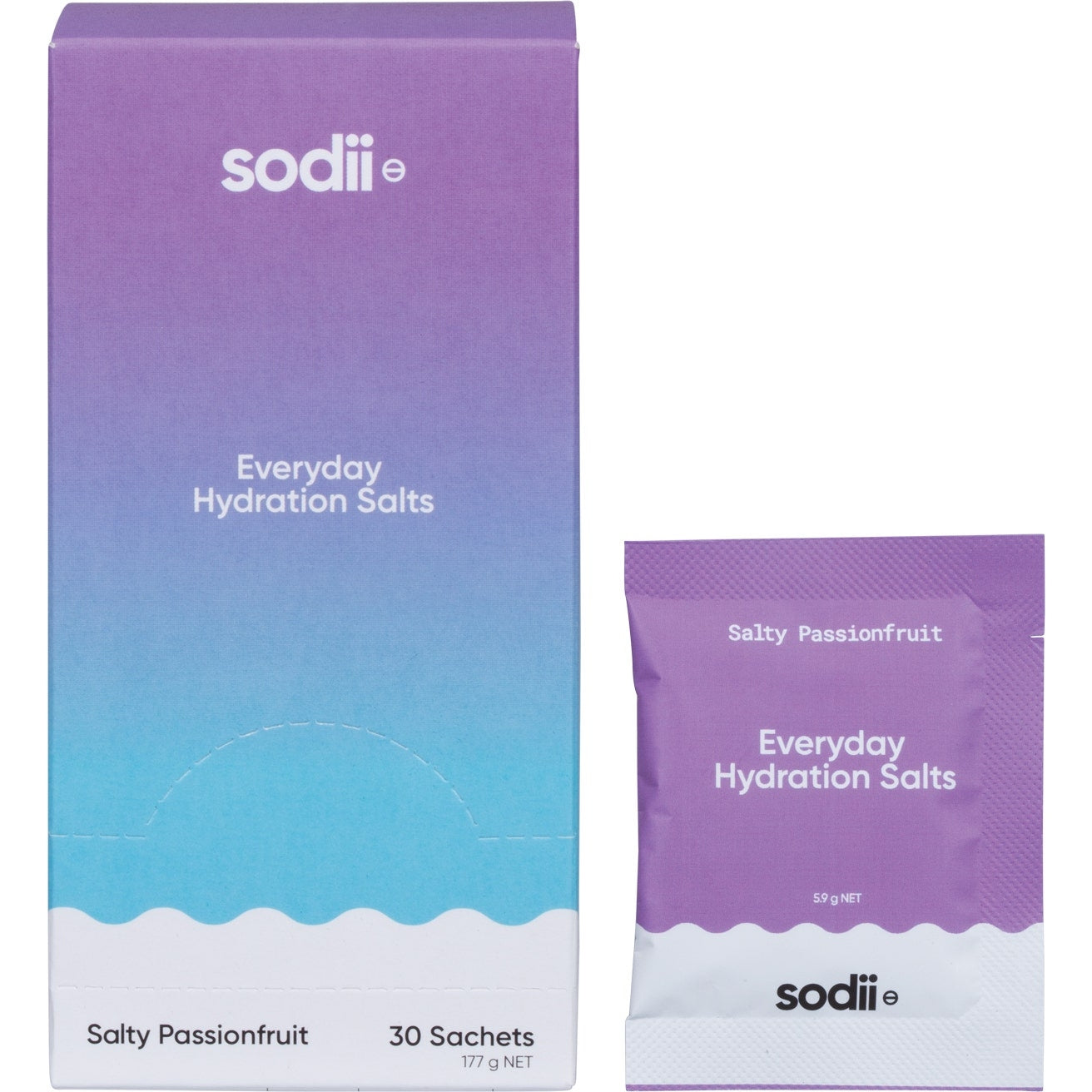 Sodii Everyday Hydration Salts Salty Passionfruit 30pk - Cutprice Online