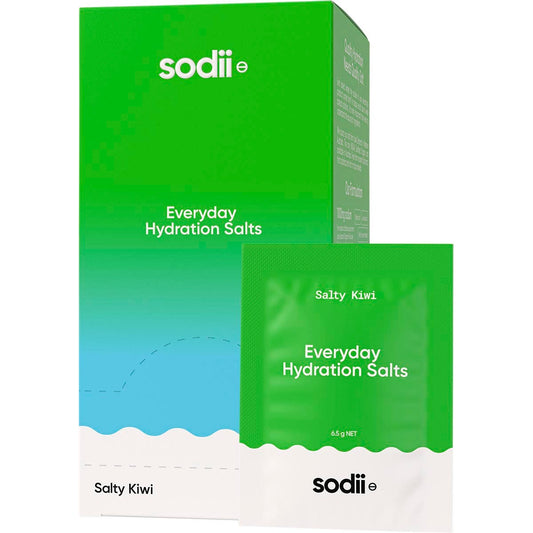 Sodii Everyday Hydration Salts Salty Kiwi 30pk - Cutprice Online